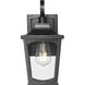 Curry 1 Light 12.62 inch Powder Coated Black Outdoor Wall Sconce